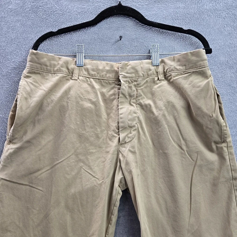 Banana Republic Men Pants 32X30 Brown Chino Twill Button 30